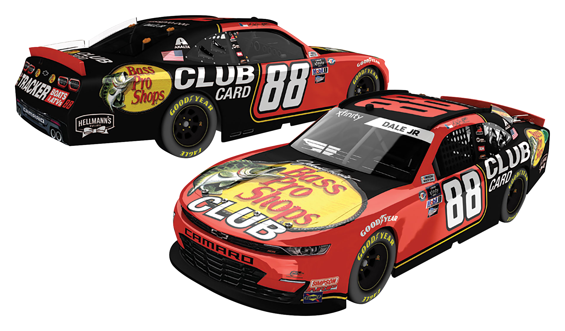 NASCAR Bass Pro Shops CLUB #88 Dale Earnhardt Jr. 1:24 Xfinity Series ...